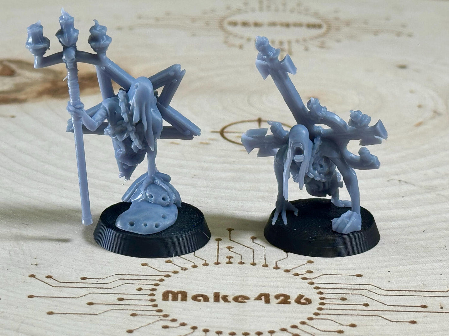 Trench Crusade - Candles of Heresy Slaves - Black Grail Grail Thralls proxy.