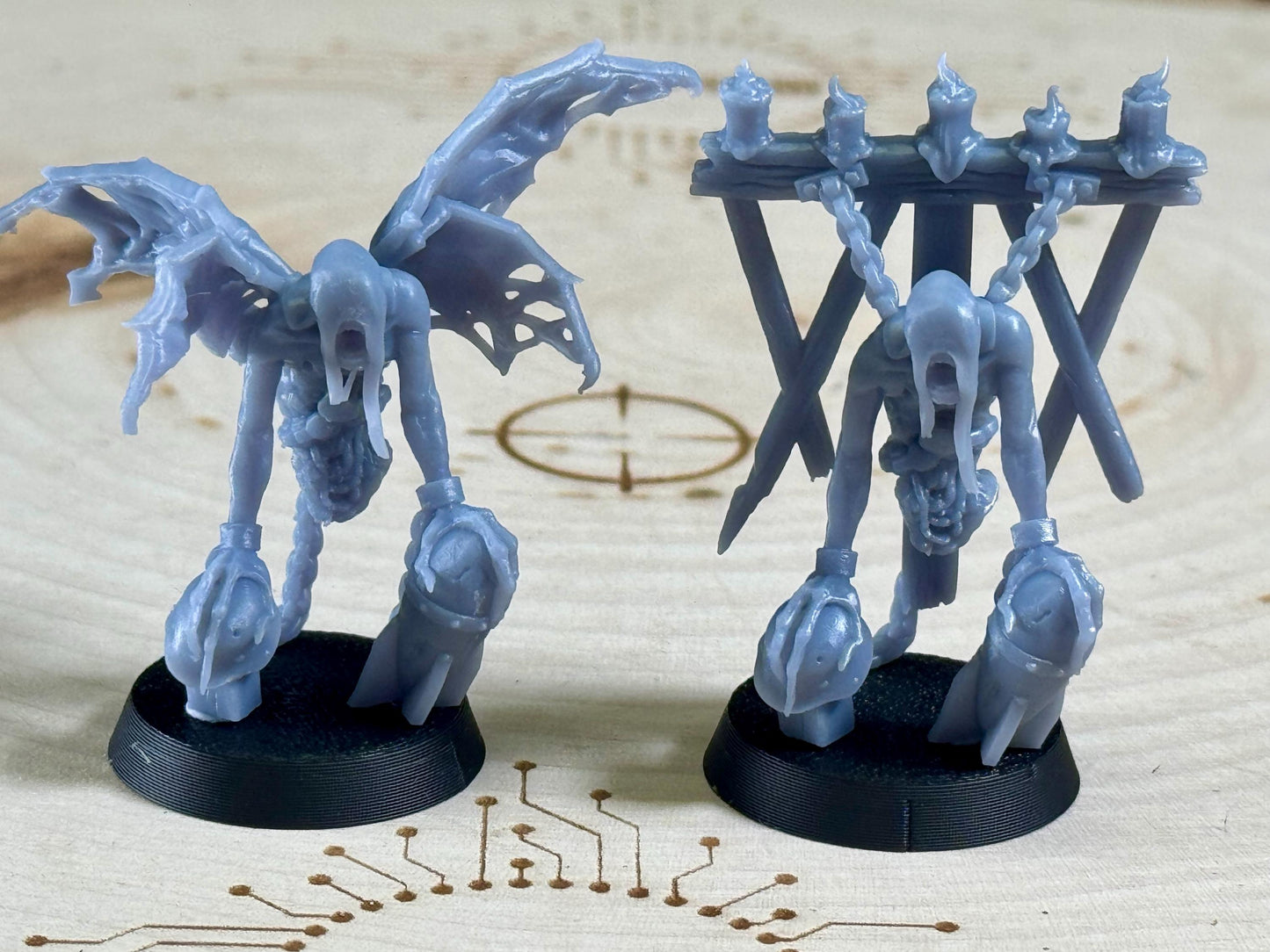 Trench Crusade - Candles of Heresy Slaves - Black Grail Grail Thralls proxy.