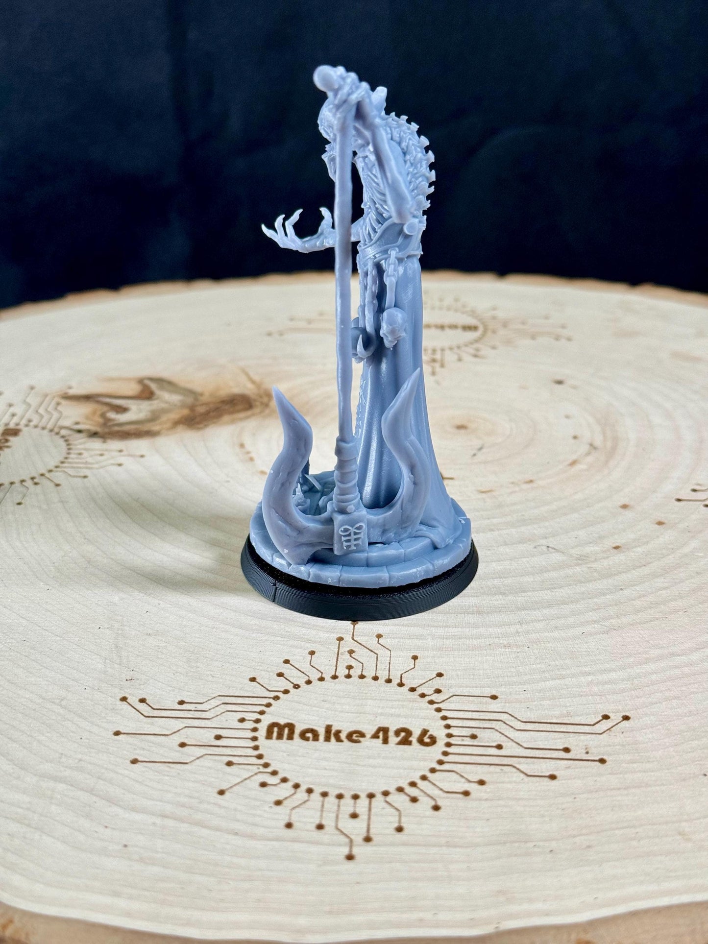 Trench Crusade Necromancer Miniature: Candles of Heresy, Lord of Tumours Proxy