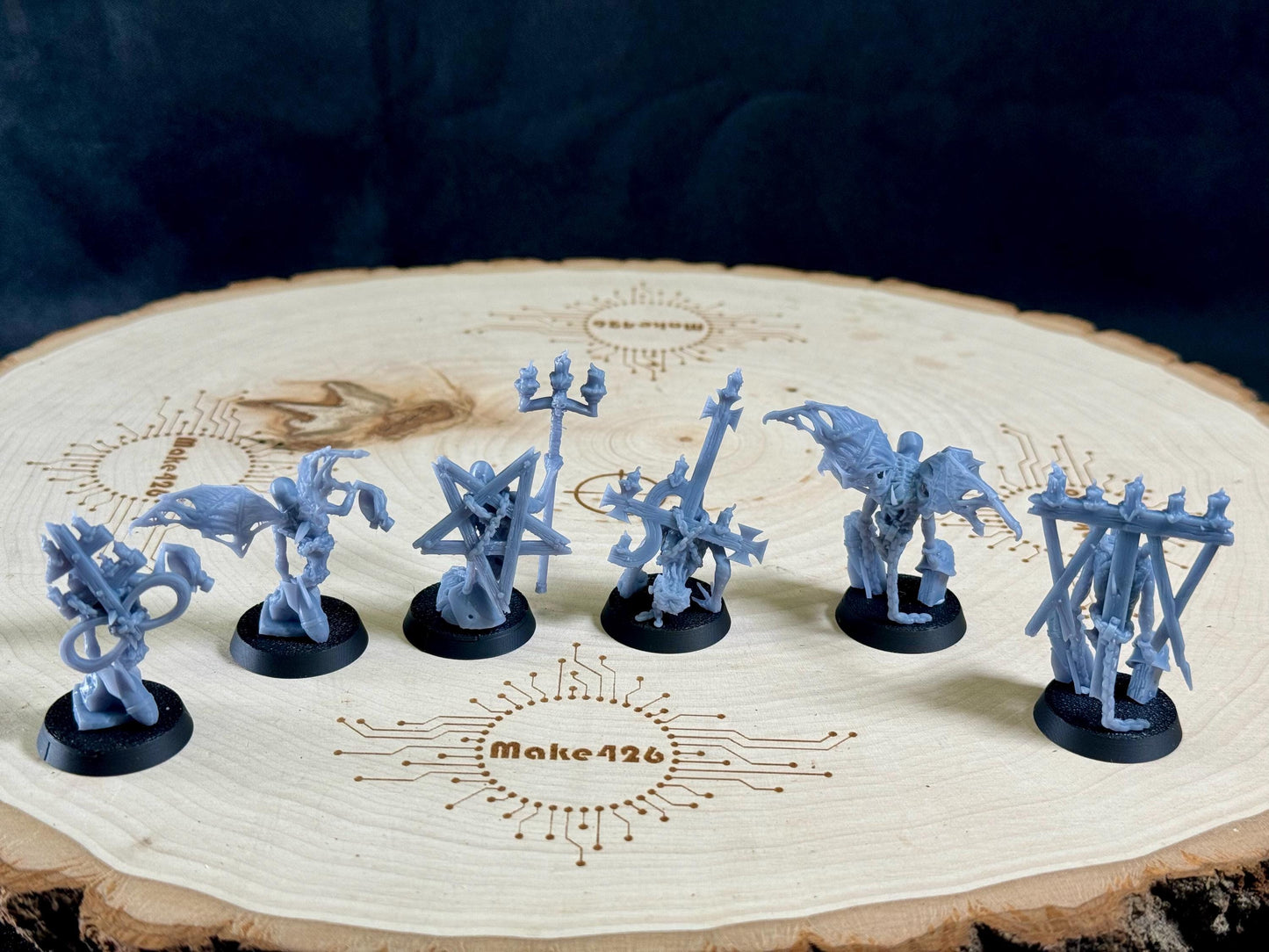 Trench Crusade - Candles of Heresy Slaves - Black Grail Grail Thralls proxy.