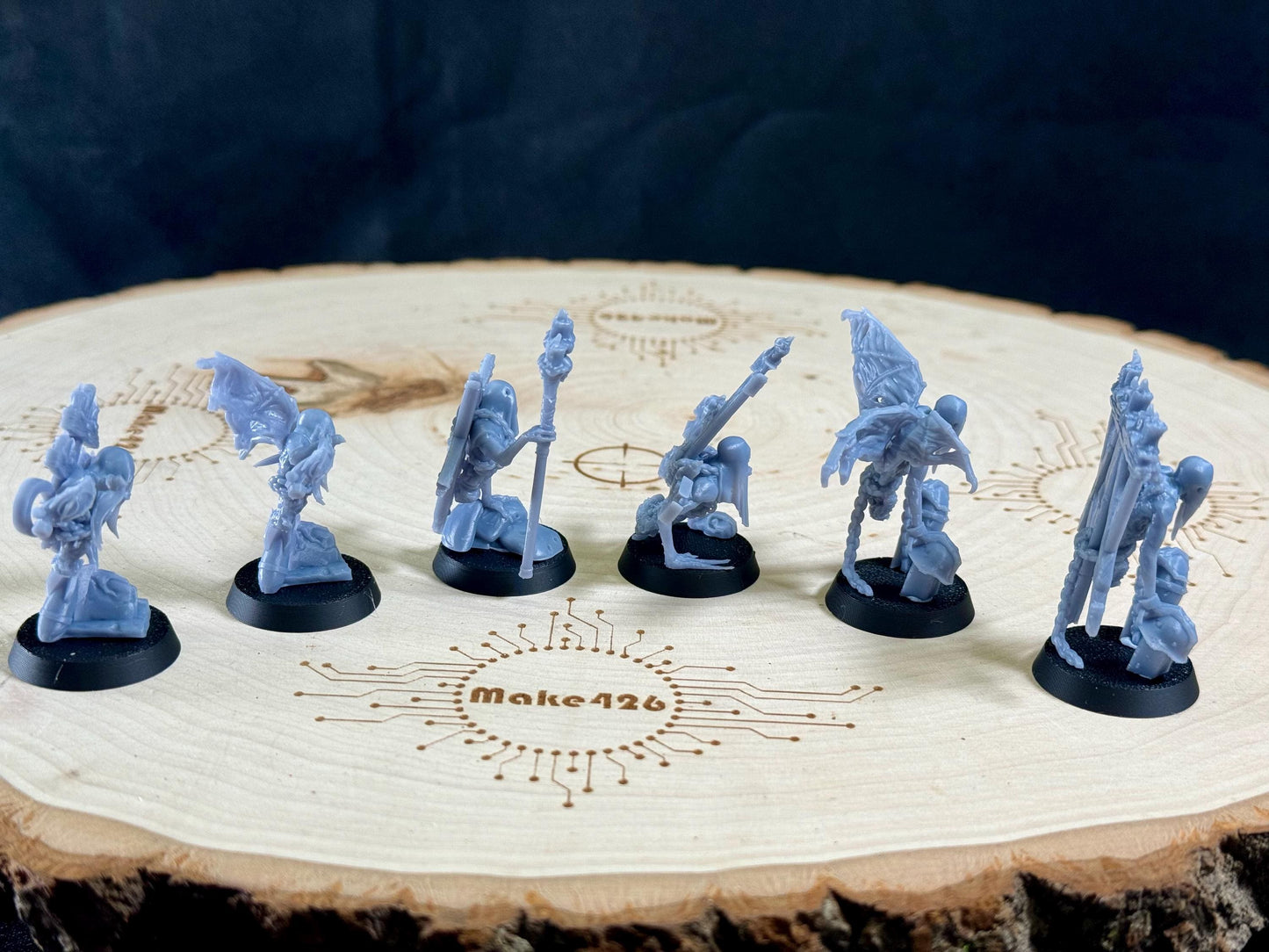 Trench Crusade - Candles of Heresy Slaves - Black Grail Grail Thralls proxy.