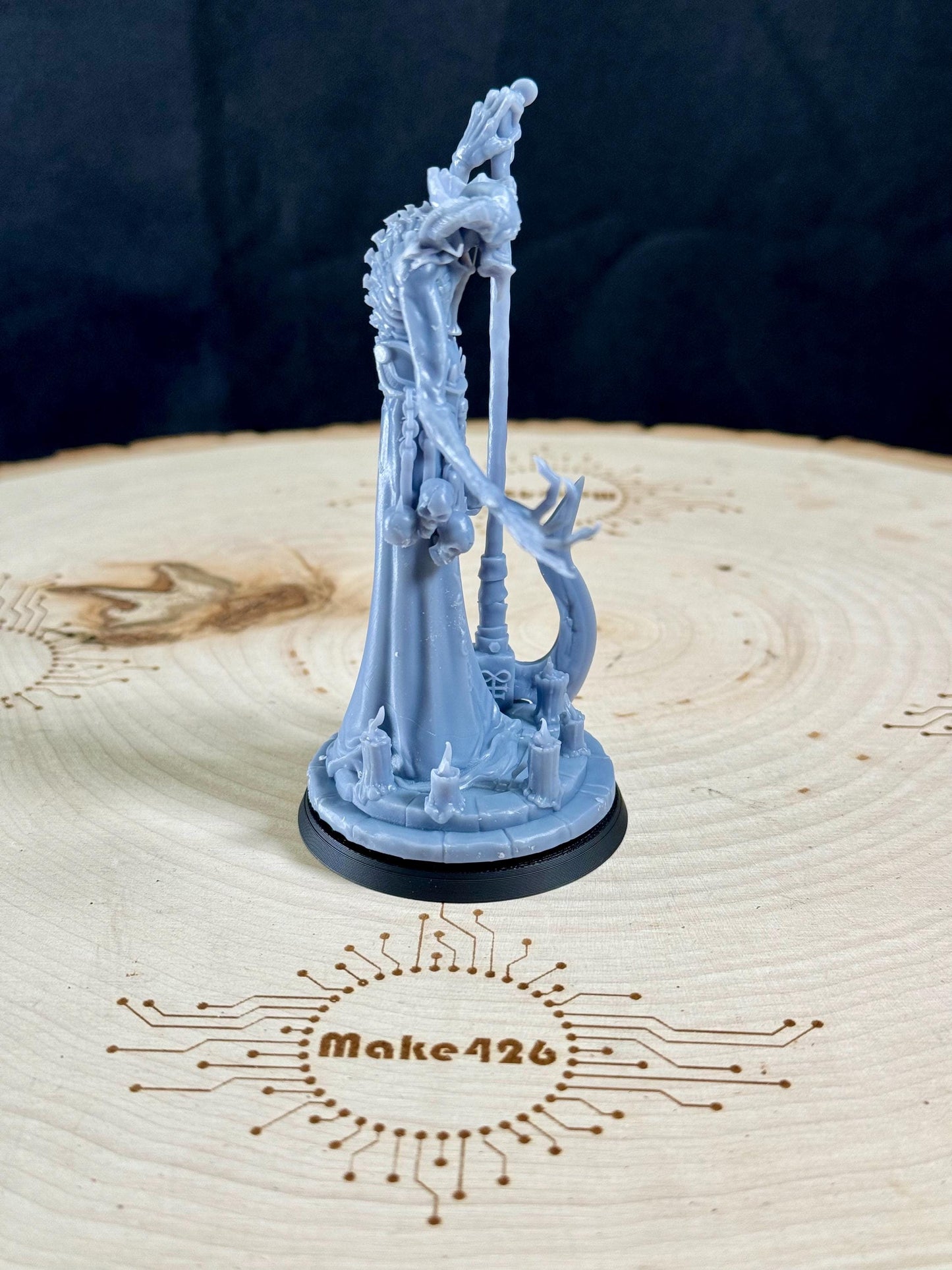 Trench Crusade Necromancer Miniature: Candles of Heresy, Lord of Tumours Proxy