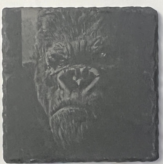 King Kong slate coaster.