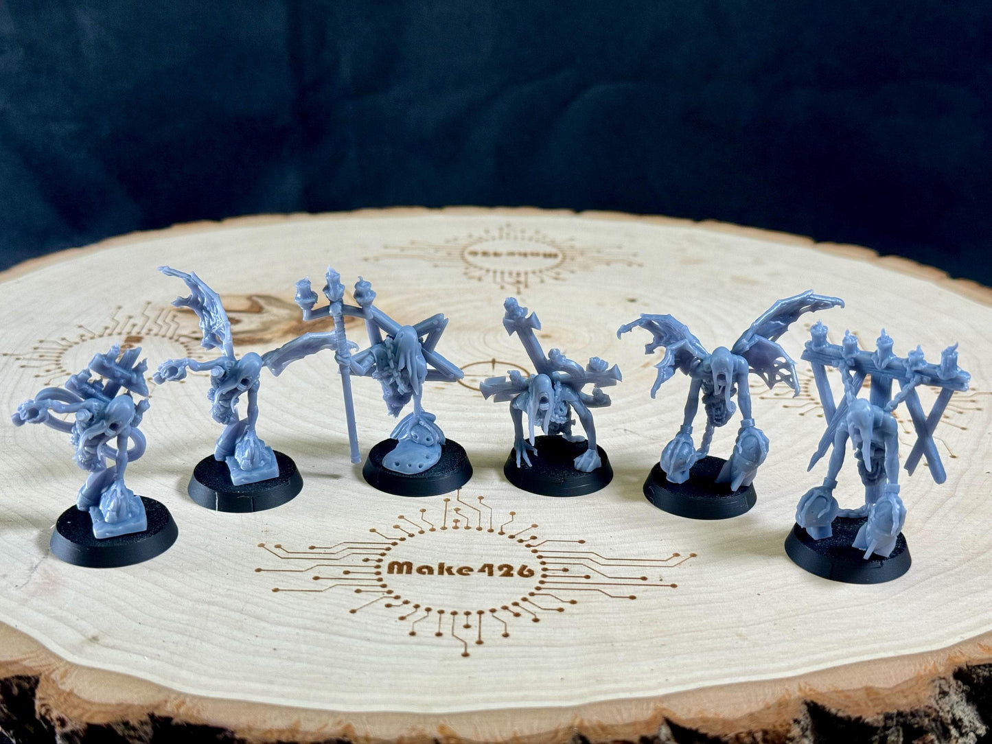 Trench Crusade - Candles of Heresy Slaves - Black Grail Grail Thralls proxy.